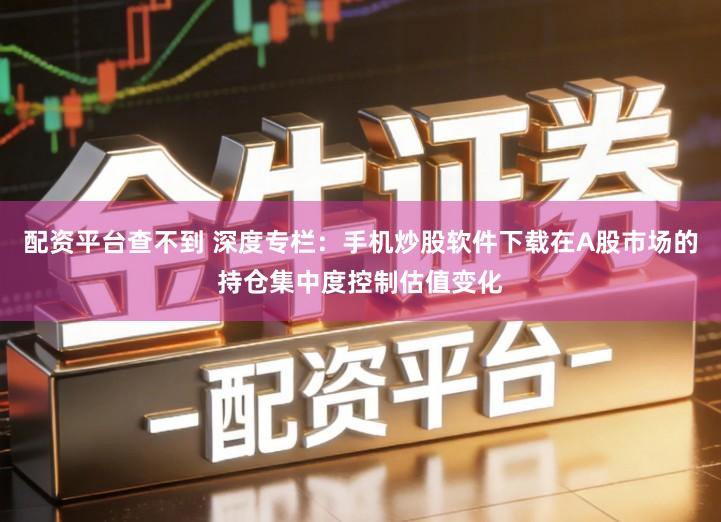 配资平台查不到 深度专栏：手机炒股软件下载在A股市场的持仓集中度控制估值变化